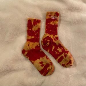 TIE DYE OBEY SOCKS